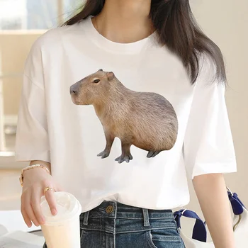 T-shirt Capybara muška godišnje ulica majica muška odjeća zabavna