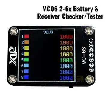 Tester Lipo Digitalni Provjerite Kapacitet Baterije Tester Napona MC-6S 1-6 S Zaslon u Boji Električni Prikaz Mjerač Prijemnika Test Signala