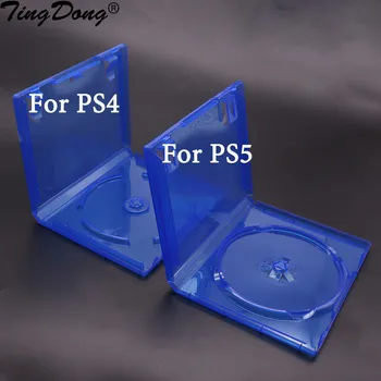 TingDong 1 kom. Za PS4 PS5 Zamjena Prazan Gaming CD DVD Kutija, Torbica za PS4 Disk Pribor Za Diskove