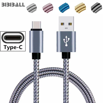 Tip USB-C Kabel Duljine 1 m 2 m Za Huawei P20 Lite Samsung Galaxy Note 8 9 A3 A5 A7 2017 S8 S10 USB-C USBC Punjač Kabel Kabel Za Prijenos Podataka