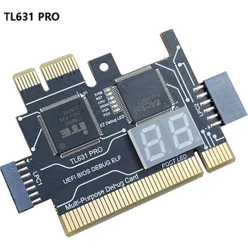 TL631 Pro Univerzalni Prijenosni PC LPC PCI PCI-E PCI-E Mini Analizator Matične Ploče Dijagnostički Tester Debug Karte Za COM ASUS Apple LPC