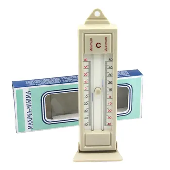 Trajni Maksimalni i Minimalni Termometar Za unutarnju i Vanjsku Vrt Plastenička Zidne Temperature monitor od -40 do 50 stupnjeva Termometar