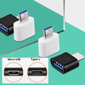 Univerzalni Adapter USB Type C Mini Micro USB OTG USB Pretvarač Za Telefone, Tablete, priključaka Type-C-Micro-USB-a na USB2.0