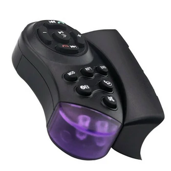 Univerzalni Auto-Daljinski Upravljač Točak Upravljača Automobila Bluetooth MP3 DVD Stereo Gumb SWC