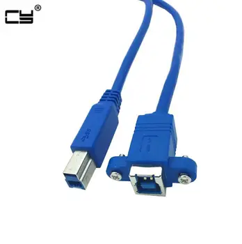 USB 3.0 priključak B Priključak B Ženski Pisač Skener produžni kabel 30 cm (1 ft