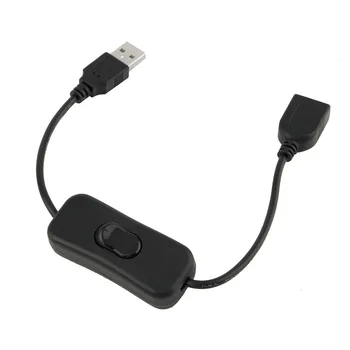USB Produžni s Prekidačem za Uključivanje/Isključivanje Kabel za Napajanje Za Arduino Malina Home Office Prekidač Pribor Pribor Alati