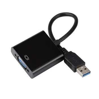 USB to VGA Adapter USB 2,0/3,0 do VGA Eksterna Grafička kartica Мультидисплейный Pretvarač za Desktop Notebook PC Monitor, Projektor