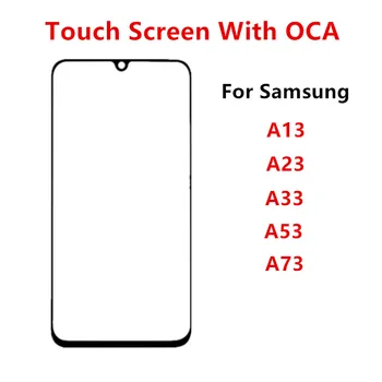 Vanjski Ekran Za Samsung Galaxy A13 A23 4G A33 a a53 A73 5G Touchpad LCD zaslon Prednje Staklo rezervni Dijelovi za Popravak + OSA