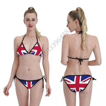 Velika britanija Zastava velike Britanije 3D Tiskanih Bikini Mujer Kupaćih kostima Za Малышек Za Žene Kupaćih kostima Za Малышек Mikro Bikini Set Ljeto Plaža Odjeća Ванный kit