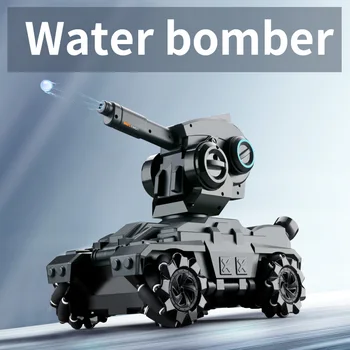 Veliki super radio kontrolirani tenk vodeni bombarder borbeni start pokretnoj prati automobil sa daljinskim upravljačem vodeni pištolj tenk Hobi igračke za djecu