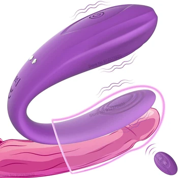 Vibrator s Daljinskim Upravljanjem, Seks-mašina za Parove, za Žene, Stimulator Klitorisa, za Odrasle, Muški Analni Alat, Ženski Masturbator, Vagina, Igračka