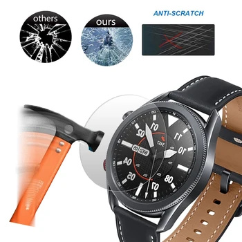 Vruće Kaljeno Staklo Premium klase Za Samsung Galaxy Watch 3 41 mm i 45 mm Pametni sat Zaštitna Folija Za Ekran Pribor za sati