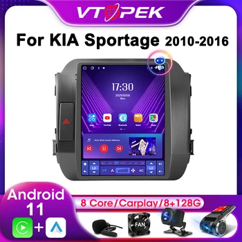 Vtopek 2Din Za KIA Sportage 3 2010-2016 4G Android 11 Auto-Stereo Radio Media Player Navigationt GPS Glavna jedinica