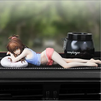 Yuki Микан Figurica Dekoracija Automobila dodatna Oprema Za Interijer 23 cm PVC Lik Anime Naplativa Model Igračke Auto Ukras