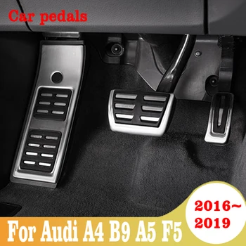Za Audi A4 B9 A5 F5 Q5 SQ5 A6 C8 2016 2017 2018 2019 Auto Papučicu Gasa, Kočnice Pedala, Držač Za Noge, Papučice, Maska, Auto Oprema