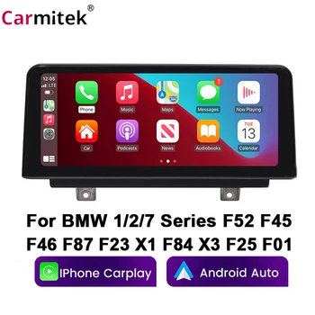 Za BMW 1/2/7 Serije F52 F45 F46 F87 F23 X1 F48 X3 F25 X4 F26 F01 Apple CarPlay Android Auto Auto Media Auto-Stereo