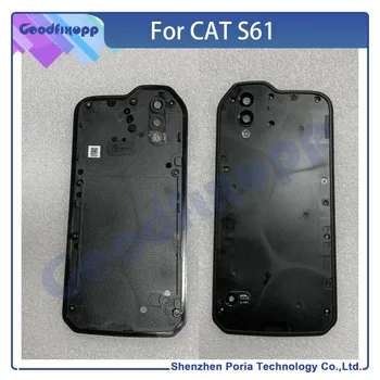 Za Caterpillar CAT S61 poklopca pretinca za baterije i zadnjeg poklopca prtljažnika kućišta telefona Stražnji poklopac