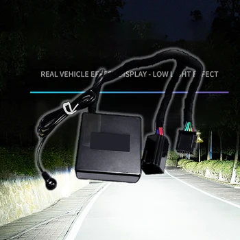 Za Ford Fiesta mk7 2012 Intelektualni налобный fenjer automatski prekidač senzor svjetline maglenka gumb za upravljanje auto oprema