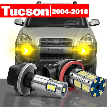Za Hyundai Tucson 2004-2018 Pribor 2 kom. Led Противотуманный Fenjer 2005 2006 2007 2008 2009 2010 2011 2012 2013 2014 2015 2016 2017