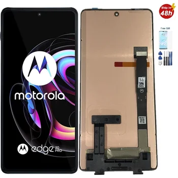Za LCD zaslona Motorola Edge Pro 20 LCD zaslon osjetljiv na dodir Digitalizator Za Moto edge 20pro LCD zaslon XT2153-1 Motorola Moto Edge 20