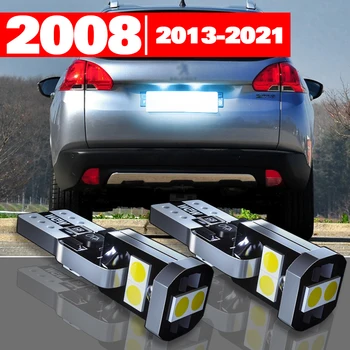 Za Peugeot 2008 2013-2021 Pribor 2 kom. led Svjetiljka registarske pločice 2014 2015 2016 2017 2018 2019 2020