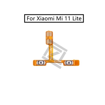 za Xiaomi Mi 11 Lite Snaga Volumen Fleksibilan Kabel Bočna Tipka za Uključivanje Isključivanje Fleksibilan Kabel za Mi 11 Lite Popravak Rezervnih Dijelova