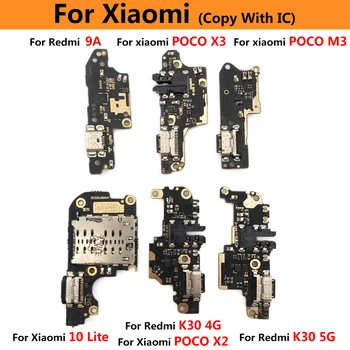 Za Xiaomi Poco X3 M3 Redmi Note 8 8T 9S 9 Pro 10 K30 4G 5G Lite USB Punjač Naknada Za Punjenje Priključna Priključak Fleksibilan Kabel