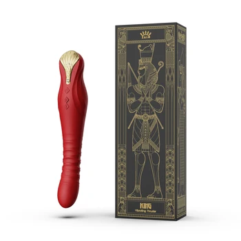 ZALO king Klasicni vibrator teleskopski G spot silikonska čarobni štapić aplikaciju za upravljanje maser seks igračaka za odrasle za žene Mini pištolj stroj