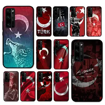 Zastava Turske Istanbul Antalya mustafa Vuk Torbica za telefon Huawei Honor 70 50 30 9X 7A Pro 60 20 10 I 9 Lite 8 8S 8X 8C 5A Play